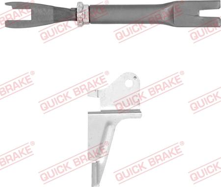 QUICK BRAKE 10853014-1L - Set pentru reglare ulterioară, frână tambur aaoparts.ro