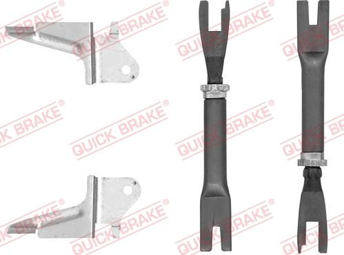 QUICK BRAKE 108 53 014 - Set pentru reglare ulterioară, frână tambur aaoparts.ro