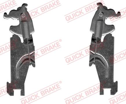 QUICK BRAKE 108 53 016 - Set pentru reglare ulterioară, frână tambur aaoparts.ro