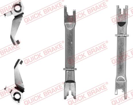 QUICK BRAKE 108 53 010 - Set pentru reglare ulterioară, frână tambur aaoparts.ro