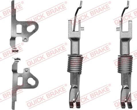 QUICK BRAKE 108 53 011 - Set pentru reglare ulterioară, frână tambur aaoparts.ro