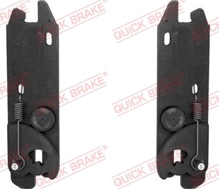 QUICK BRAKE 102 53 062 - Set pentru reglare ulterioară, frână tambur aaoparts.ro