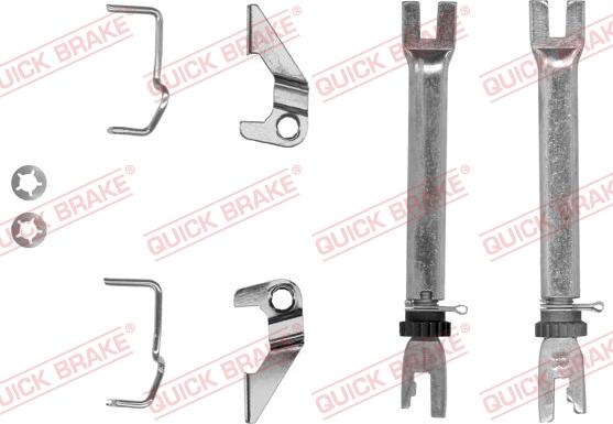 QUICK BRAKE 102 53 009 - Set pentru reglare ulterioară, frână tambur aaoparts.ro