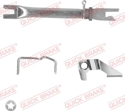 QUICK BRAKE 10253004-1L - Set pentru reglare ulterioară, frână tambur aaoparts.ro