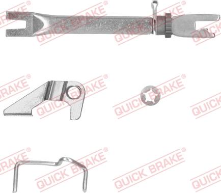 QUICK BRAKE 10253004-1R - Set pentru reglare ulterioară, frână tambur aaoparts.ro