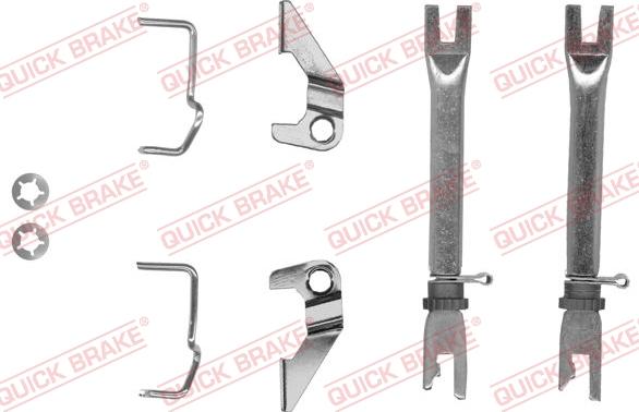 QUICK BRAKE 102 53 004 - Set pentru reglare ulterioară, frână tambur aaoparts.ro