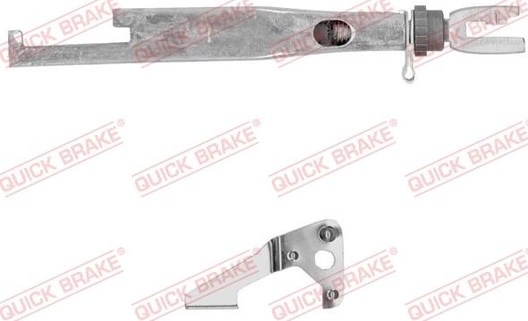 QUICK BRAKE 10253005-1R - Set pentru reglare ulterioară, frână tambur aaoparts.ro