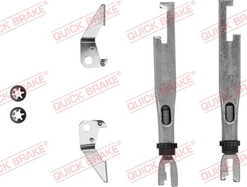 QUICK BRAKE 102 53 001 - Set pentru reglare ulterioară, frână tambur aaoparts.ro