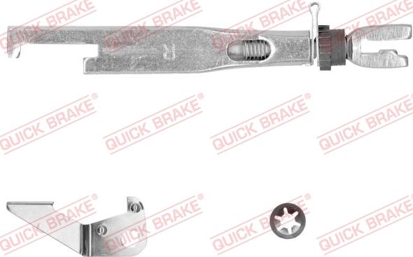 QUICK BRAKE 10253003-1R - Set pentru reglare ulterioară, frână tambur aaoparts.ro
