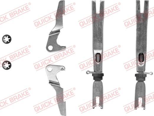 QUICK BRAKE 102 53 010 - Set pentru reglare ulterioară, frână tambur aaoparts.ro