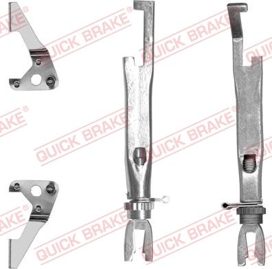 QUICK BRAKE 102 53 011 - Set pentru reglare ulterioară, frână tambur aaoparts.ro