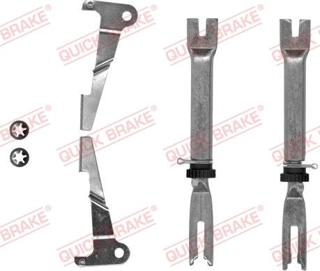 QUICK BRAKE 102 53 013 - Set pentru reglare ulterioară, frână tambur aaoparts.ro