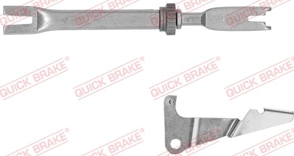 QUICK BRAKE 10253012-1L - Set pentru reglare ulterioară, frână tambur aaoparts.ro