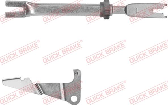 QUICK BRAKE 10253012-1R - Set pentru reglare ulterioară, frână tambur aaoparts.ro
