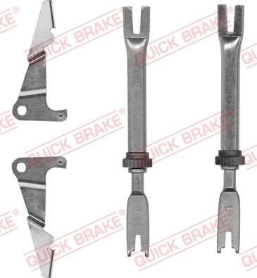 QUICK BRAKE 102 53 012 - Set pentru reglare ulterioară, frână tambur aaoparts.ro