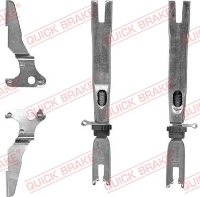 QUICK BRAKE 102 53 017 - Set pentru reglare ulterioară, frână tambur aaoparts.ro