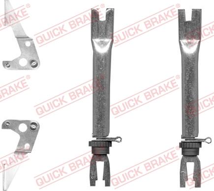 QUICK BRAKE 102 53 024 - Set pentru reglare ulterioară, frână tambur aaoparts.ro