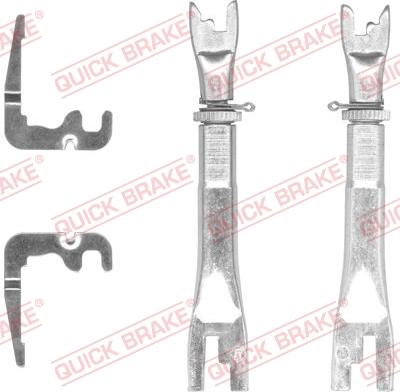 QUICK BRAKE 102 53 023 - Set pentru reglare ulterioară, frână tambur aaoparts.ro