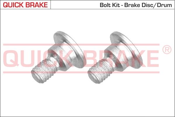 QUICK BRAKE 11660K - Set surub, disc frana aaoparts.ro