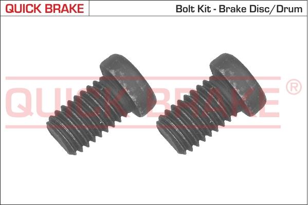 QUICK BRAKE 11668K - Set surub, disc frana aaoparts.ro