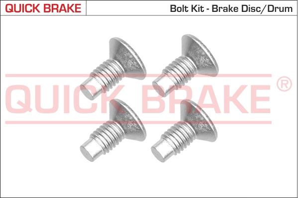 QUICK BRAKE 11663K - Set surub, disc frana aaoparts.ro