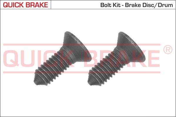 QUICK BRAKE 11667K - Set surub, disc frana aaoparts.ro