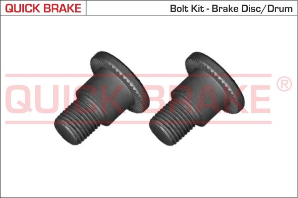 QUICK BRAKE 11679K - Set surub, disc frana aaoparts.ro