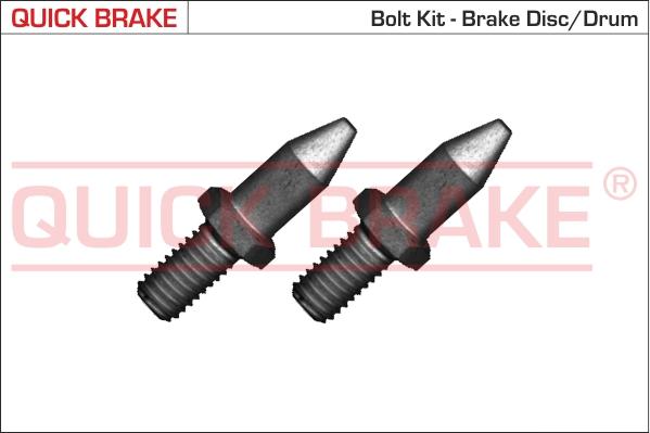 QUICK BRAKE 11674K - Set surub, disc frana aaoparts.ro