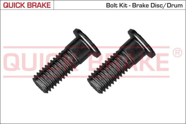 QUICK BRAKE 11675K - Set surub, disc frana aaoparts.ro