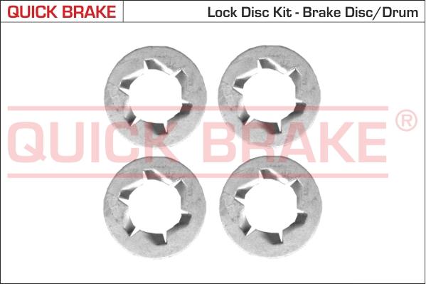 QUICK BRAKE 11673K - Set surub, disc frana aaoparts.ro