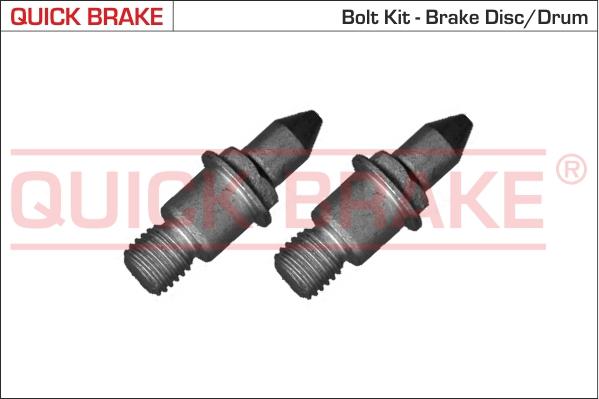 QUICK BRAKE 11677K - Set surub, disc frana aaoparts.ro