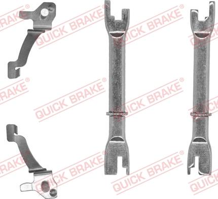 QUICK BRAKE 110 53 003 - Set pentru reglare ulterioară, frână tambur aaoparts.ro