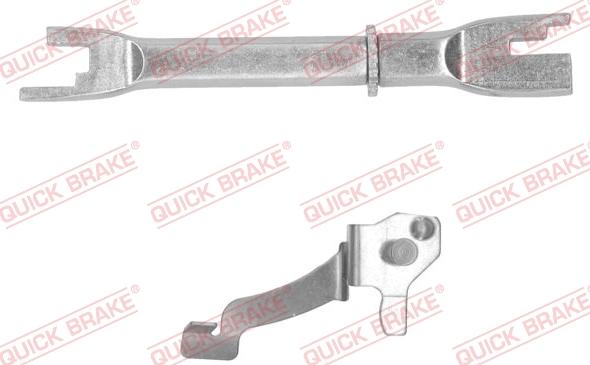 QUICK BRAKE 11053002-1R - Set pentru reglare ulterioară, frână tambur aaoparts.ro