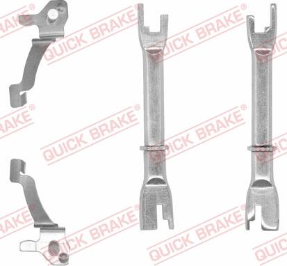 QUICK BRAKE 110 53 002 - Set pentru reglare ulterioară, frână tambur aaoparts.ro