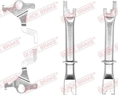 QUICK BRAKE 111 53 005 - Set pentru reglare ulterioară, frână tambur aaoparts.ro