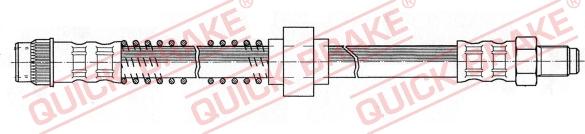 QUICK BRAKE 32.940 - Furtun frana aaoparts.ro