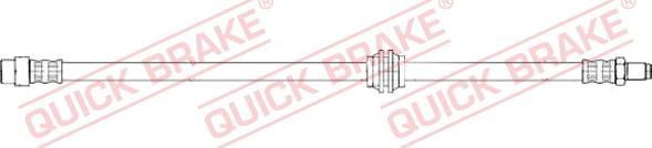 QUICK BRAKE 32.115 - Furtun frana aaoparts.ro