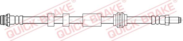 QUICK BRAKE 32.840 - Furtun frana aaoparts.ro