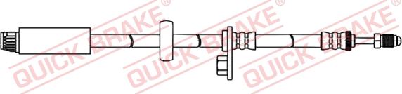 QUICK BRAKE 32.806 - Furtun frana aaoparts.ro