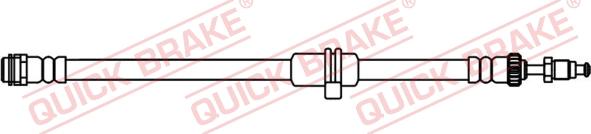 QUICK BRAKE 32.353 - Furtun frana aaoparts.ro