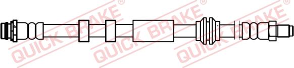 QUICK BRAKE 32.707 - Furtun frana aaoparts.ro