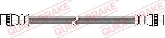 QUICK BRAKE 25.046 - Furtun frana aaoparts.ro