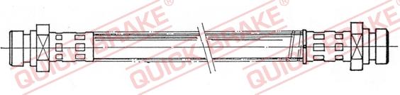 QUICK BRAKE 22.507 - Furtun frana aaoparts.ro