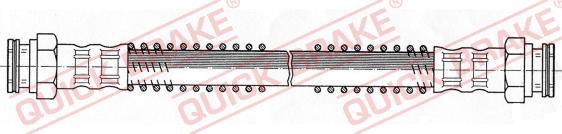 QUICK BRAKE 22.512 - Furtun frana aaoparts.ro