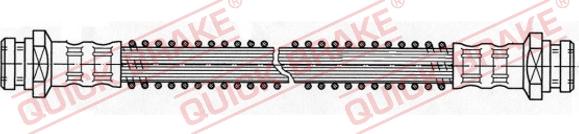 QUICK BRAKE 22.527 - Furtun frana aaoparts.ro