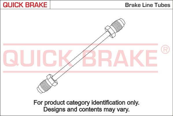 QUICK BRAKE CU-0650A-A - Conducte frana aaoparts.ro