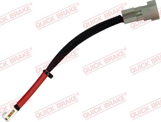 QUICK BRAKE WS 0498 A - Senzor de avertizare,uzura placute de frana aaoparts.ro