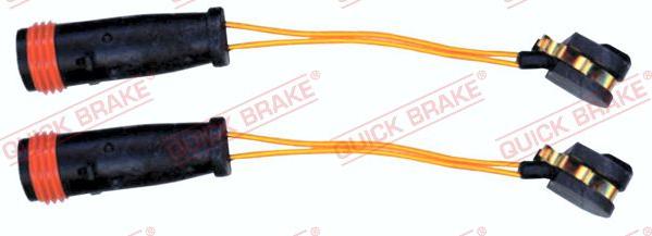 QUICK BRAKE WS 0497 A - Senzor de avertizare,uzura placute de frana aaoparts.ro