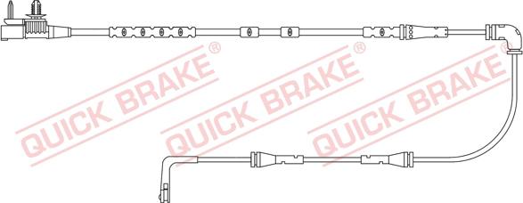 QUICK BRAKE WS 0441 A - Senzor de avertizare,uzura placute de frana aaoparts.ro