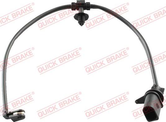 QUICK BRAKE WS 0404 A - Senzor de avertizare,uzura placute de frana aaoparts.ro